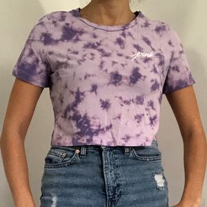 Tie Dyed Cropped Tee